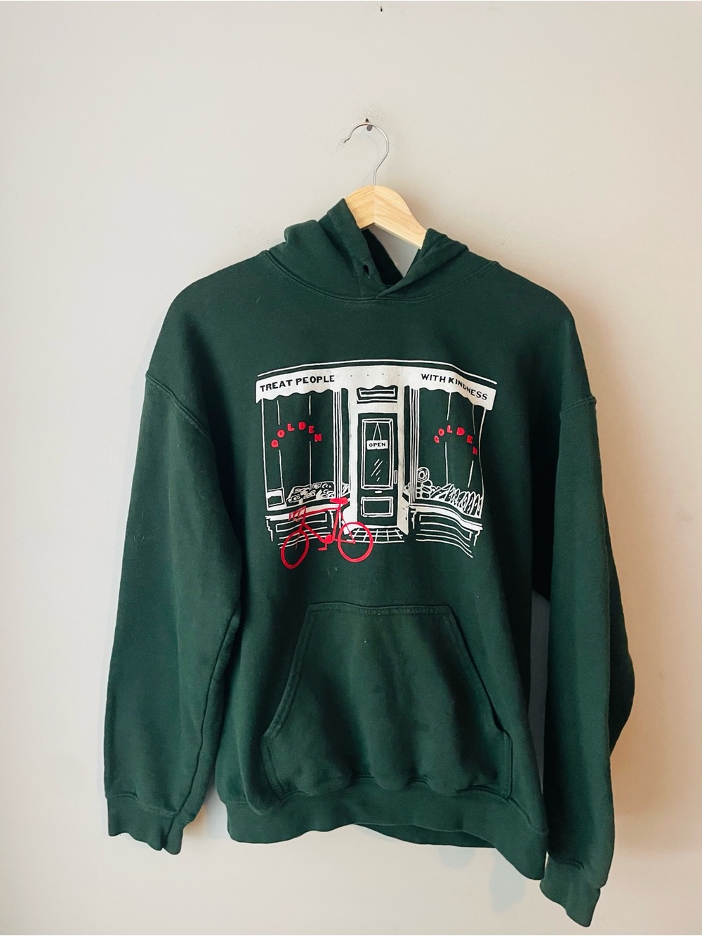 Harry Styles Golden Concert Green Kindness Hoodie RARE